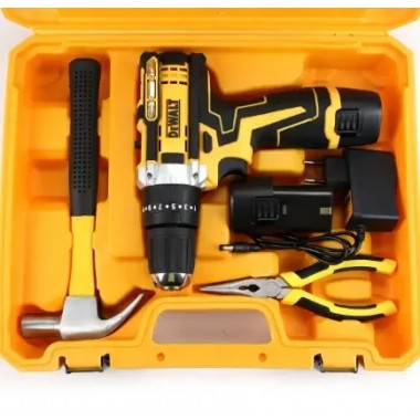 Аккумуляторный Ударный Шуруповерт DeWALT DCD680 12 V 2 AH Деволт дрель шуруповерт с малым набором инструментов