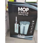 Комплект швабра и ведро 8 л с автоматическим отжимом для уборки