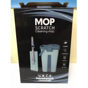 Швабра с ведром лентяйка с отжимом Mop Синий