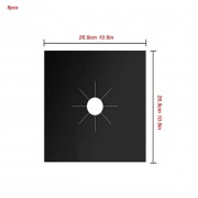 Жиронепроницаемая бумага черная | Тефлоновая накладка на газовую плиту | Защитная бумага для плиты