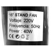 Вентилятор напольный BITEK 16