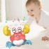 Игрушка-краб для малышей со световой музыкой, забавные игрушки для ползания HX-155C Игрушка-краб для малышей со световой музыкой, забавные игрушки для ползания HX-155C