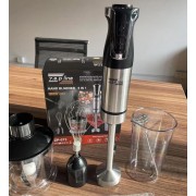 Погружной блендер 5в1 Zepline ZP-073 1500ВТ Черный