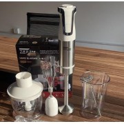 Мощный погружной блендер измельчитель 5в1 Zepline ZP-073 1500ВТ Белый