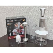 Мощный погружной блендер измельчитель 5в1 Zepline ZP-073 1500ВТ Белый