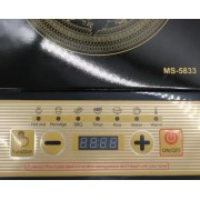 Индукционная плита Domotec MS-5833 Электроплита индукционная 2000 Вт Настольная электрическая плита