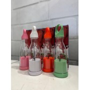 Портативный блендер бутылка 300 мл Аккумуляторный на 1200 mAh Переносной компактный миксер
