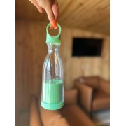 Портативный блендер бутылка 300 мл Аккумуляторный на 1200 mAh Переносной компактный миксер