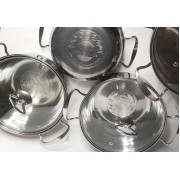 Набор кастрюль из нержавеющей стали Grandhoff GR 3837 10 предметов