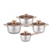 Набор посуды 10 предметов GOLD GR-7010