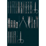 Набор 26 предметов для маникюра и педикюра в чехле XJT-26P