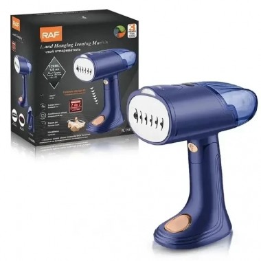 Вертикальный ручной отпариватель пароочиститель для одежды RAF R.1160B 1500W