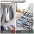 Моющийся органайзер 4шт для хранения одежды в гардеробе Box For Clothes Моющийся органайзер 4шт для хранения одежды в гардеробе Box For Clothes