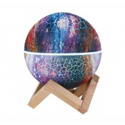 Лампа ночник на подставке Звёздное небо-планета K880