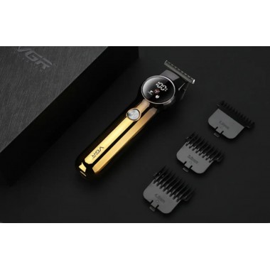 Триммер для стрижки волос и бороды VGR V-989 Gold