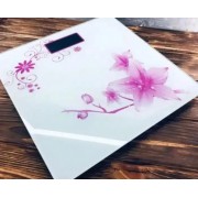 Весы напольные Domotec DT2015 до 180 кг Розовый цветок