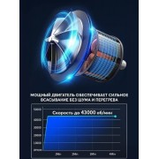 Автомобильный аккумуляторный пылесос с компрессором Car vacuum cleaner 110W