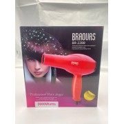 Фен для волос с защитой от перегрева Braouas br-2288 3000w