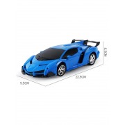 Машинка-трансформер с пультом Lamborgini / Машина трансформер аккумуляторная на радиоуправлении