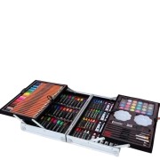 Детский набор для творчества в алюминиевом чемодане