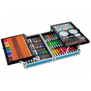 Детский набор для творчества в алюминиевом чемодане