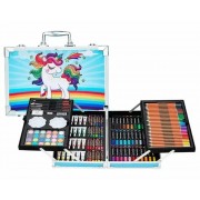 Детский набор для творчества в алюминиевом чемодане