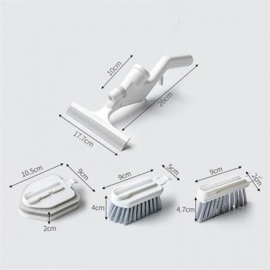 Щётка для уборки 4в1 с распылителем Water Spray Cleaning Kits