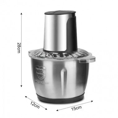 Блендер Raf Food Processor RS-7313 1400W металлическая чаша на 2 л