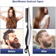 Стайлер для укладки расческа выпрямитель Cordless Hair Comb