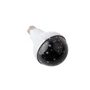 Лампа проектор звёздного неба в патрон E27 Star Master Bulb601-HX 6Вт, ночник, 3 цвета свечения, 220В