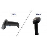 Сканер беспроводной ALEO 2011RB (MC-200WGB) receiver 2,4G+BT, image 2D, черный