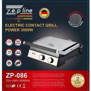 Электрогриль контактный складной прижимной Zepline ZP-086 3500Вт