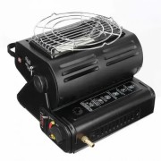 Обогреватель-плита газовая Gas stove 2in1 heater с керамическим нагревателем