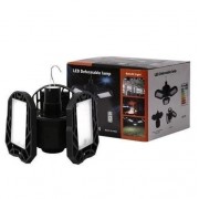 Кемпинговый подвесной фонарь лампа XF-701 (3xCOB) на солнечной батарее + USB (5 режимов)