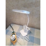 Светодиодная настольная лампа Led table lamp qp-2209-B с USB юсб теплый и холодный белый свет