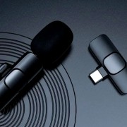 Портативный беспроводной петличный микрофон AND-1 Type-C, Black