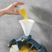 Вращающийся мультизерновой органайзер для хранения сыпучих продуктов