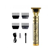 Машинка - триммер для стрижки волос и бороды RAF R.430 беспроводная аккумуляторная с насадками Bronze