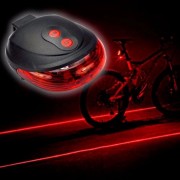 Фонарик велосипедный с крепежем BL-118 BIKE LIGHT+LASER