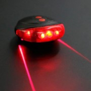 Фонарик велосипедный с крепежем BL-118 BIKE LIGHT+LASER