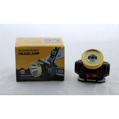 Аккумуляторный фонарик на лоб HeadLamp 0509-2 COB