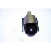 Уличная охранная поворотная WIFI камера Dual Lens Zoom 8MP сирена, зум, iCSee удаленным доступом онлайн