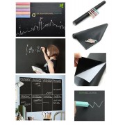 Самоклеющаяся пленка для рисования мелом Black Board Sticker 60х100 см
