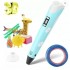 Крутая 3D-Ручка С Lcd Экраном 3Dpen Полный Набор Пластик И Трафареты Голубой Крутая 3D-Ручка С Lcd Экраном 3Dpen Полный Набор Пластик И Трафареты Голубой