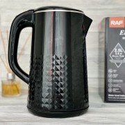 Электрочайник из нержавеющей стали RAF R.7880 2000 Вт 2.5 л черный