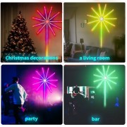 Светодиодный смарт фейерверк с bluetooth 28Key Kit ВТ с музыкальным режимом APP LED LIGHT SF-9