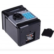 Электронный сейф копилка Number Banc “Банкомат” детский подарок с кодовым замком Черный