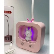 Светодиодная настольная лампа с движущейся головкой и RGB - подсветкой Плюшевого Мишки DIGAD 1943