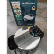 Вафельница электрическая круглая Rainberg компактная бытовая электровафельница для толстых вафель rb2254