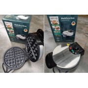 Вафельница электрическая круглая Rainberg компактная бытовая электровафельница для толстых вафель rb2254